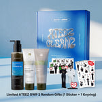 BRMUD × ATEEZ Cleanz Special Edition Mud Care Trio Korean Skincare Set – Deep Cleansing, Hydrating & Pore Care Limited Edition Box with ATEEZ GWP (Random Sticker & Keyring) - BRMUD US OfficialSkincareBRMUD US Official