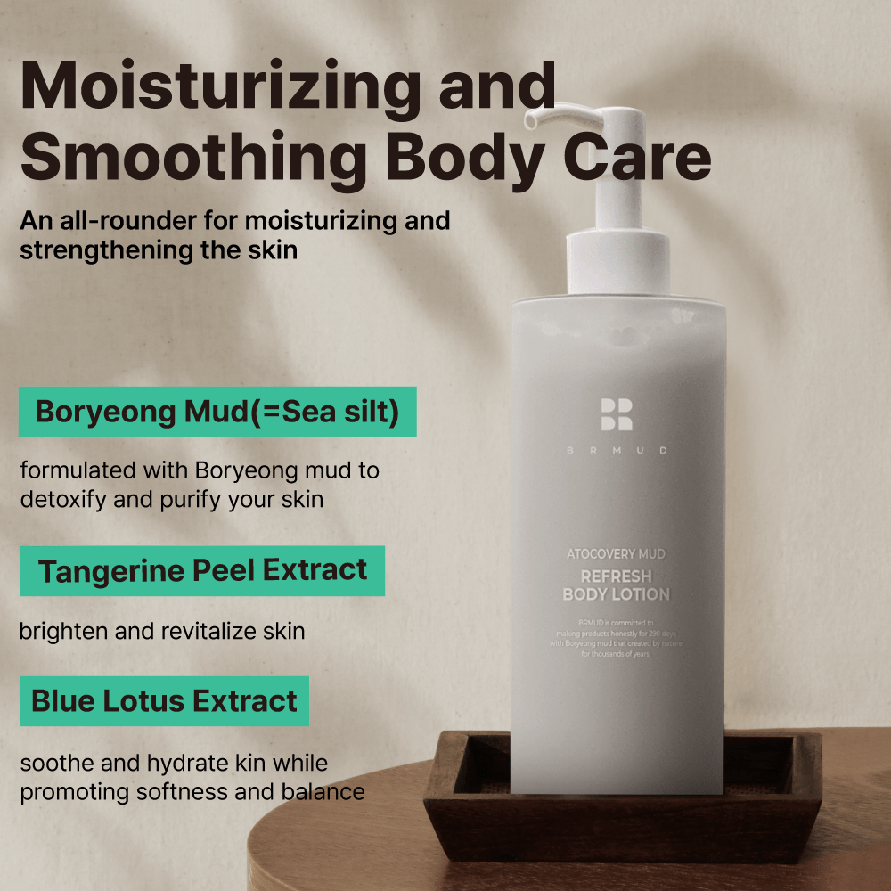Atocovery Mud Refresh Body Lotion - BRMUD US OfficialBodycareBRMUD US Official