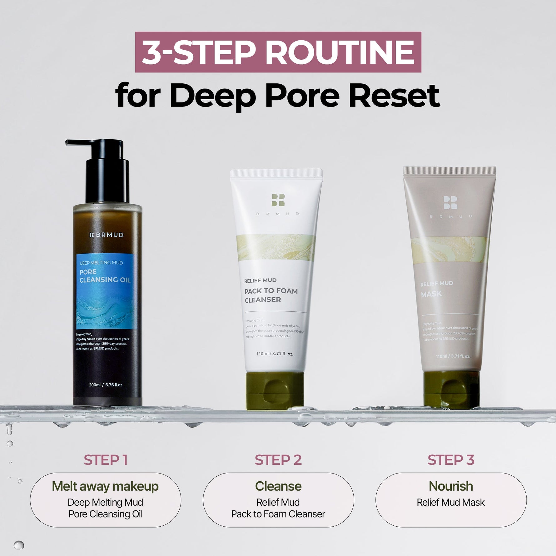 Double Cleanse MUD Duo - BRMUD US OfficialSkincareBRMUD US Official