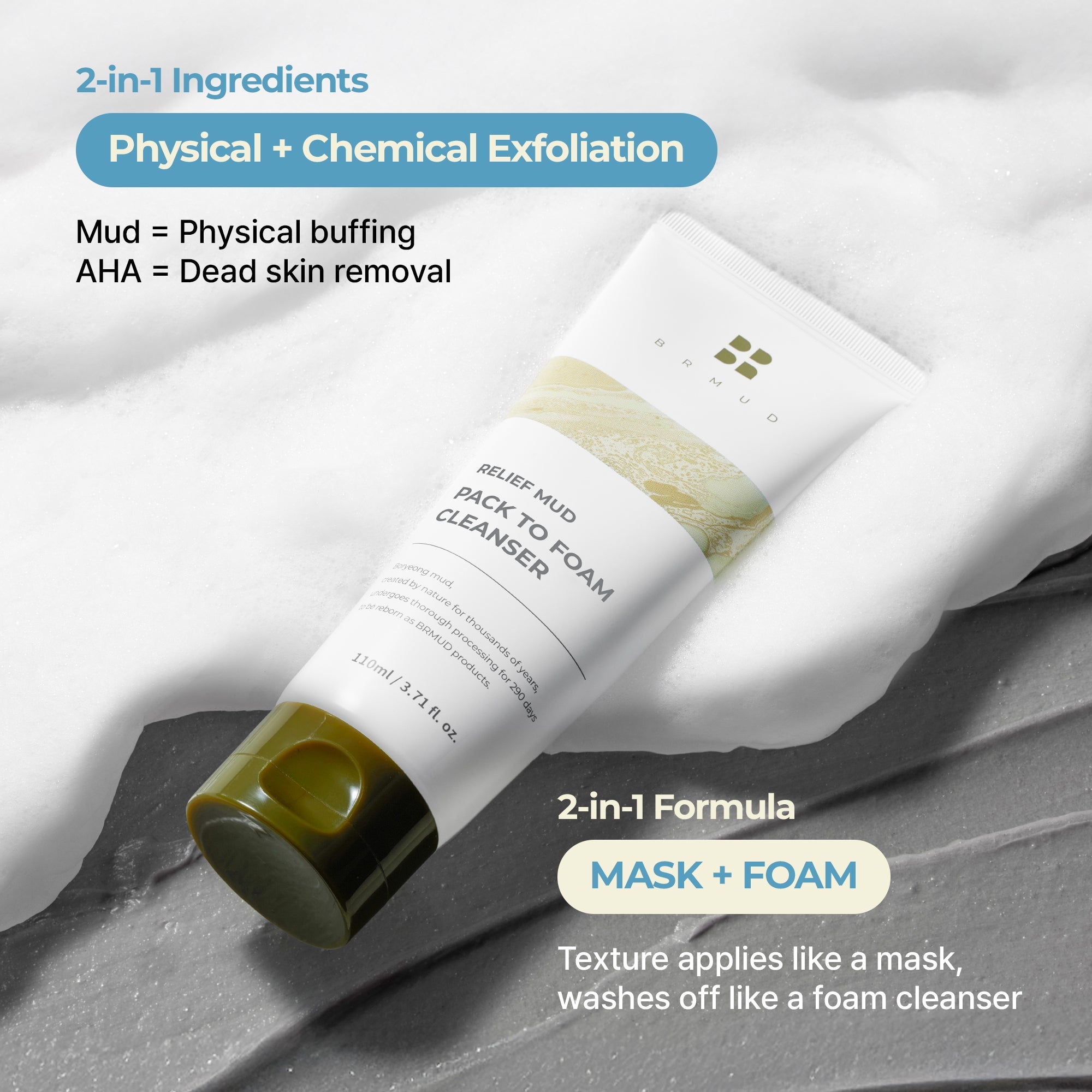 Double Cleanse MUD Duo - BRMUD US OfficialSkincareBRMUD US Official