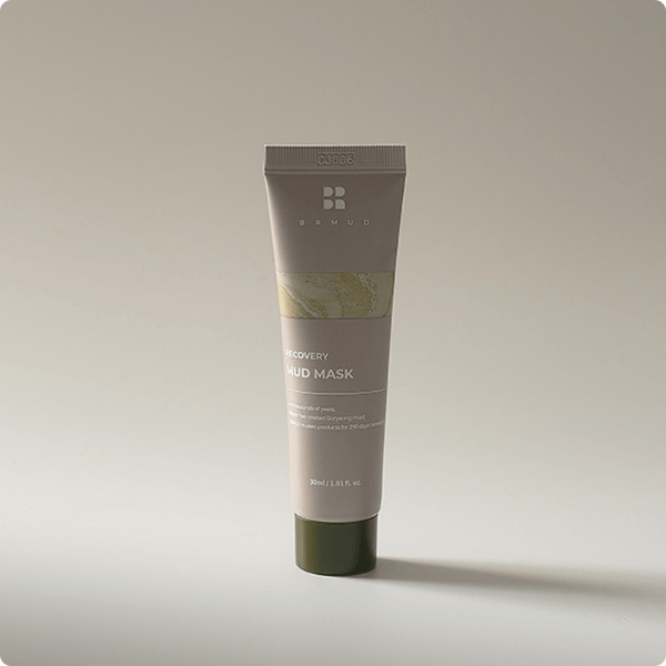 BRMUD Recovery Mud Mask jar – Korean clay skincare for all skin types