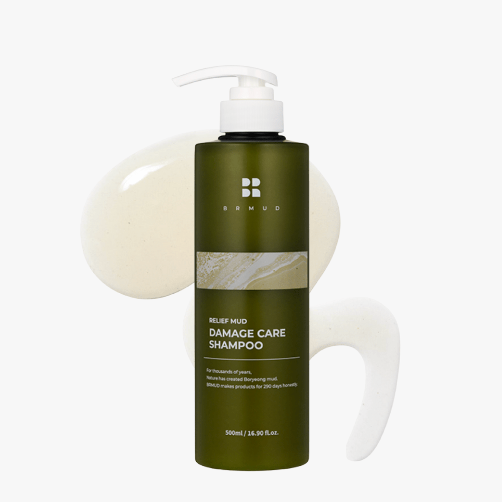 BRMUD Relief Mud Damage Care Shampoo – Korean clay shampoo for dry hair