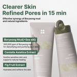 Natural Boryeong mud-based mask to support healthy, clear-looking skin