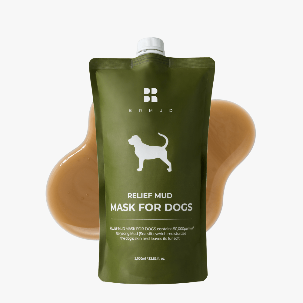 BRMUD Dog Relief Mud Mask – hydrating skincare with 50,000 PPM Boryeong Mud