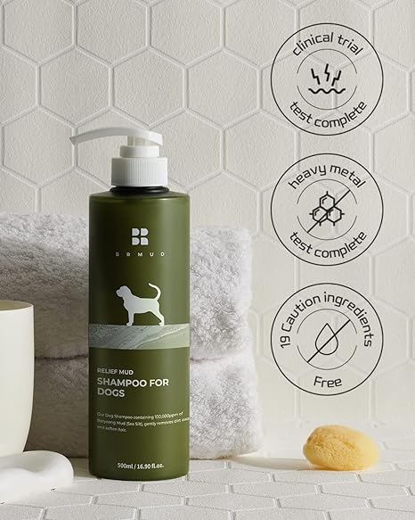 Relief Mud Shampoo For Dogs - BRMUD US OfficialPet CareBRMUD US Official