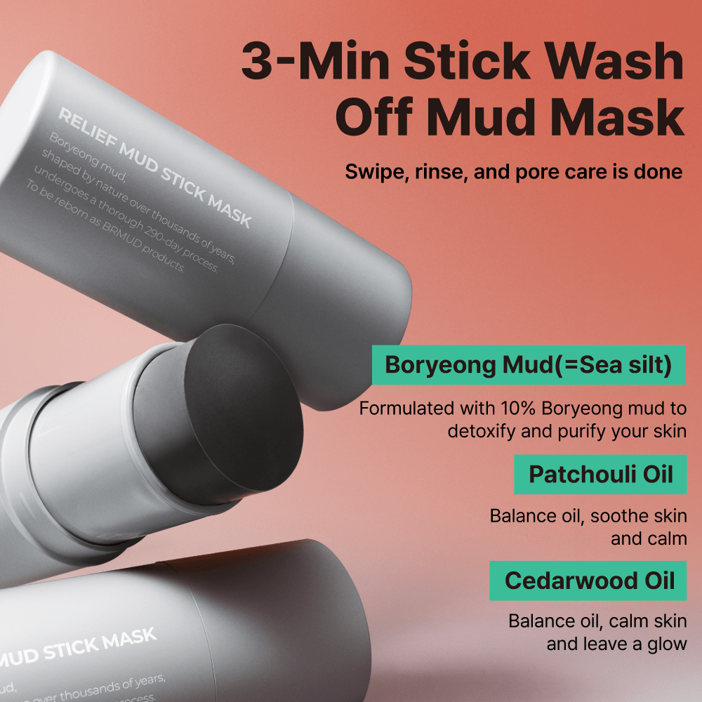 Relief Mud Stick Mask - BRMUD US OfficialSkincareBRMUD US Official